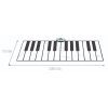 Duża Mata muzyczna dla dzieci 3+ Keyboard XXL 260x74cm + Tryb nagrywania + Kabel MP3